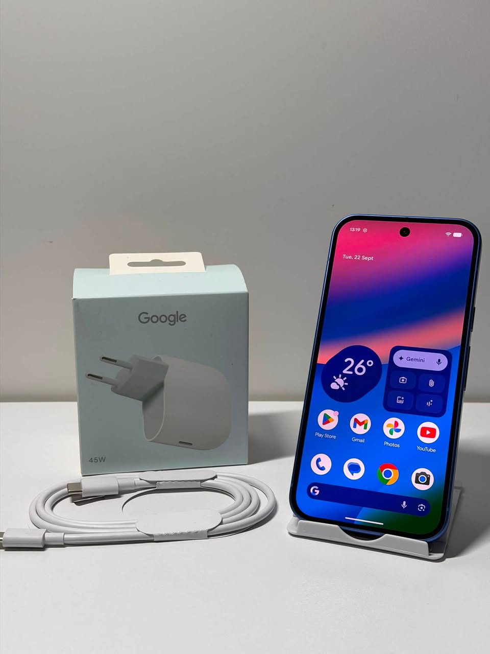 Google Pixel 10 Blue 128GB ახალივით