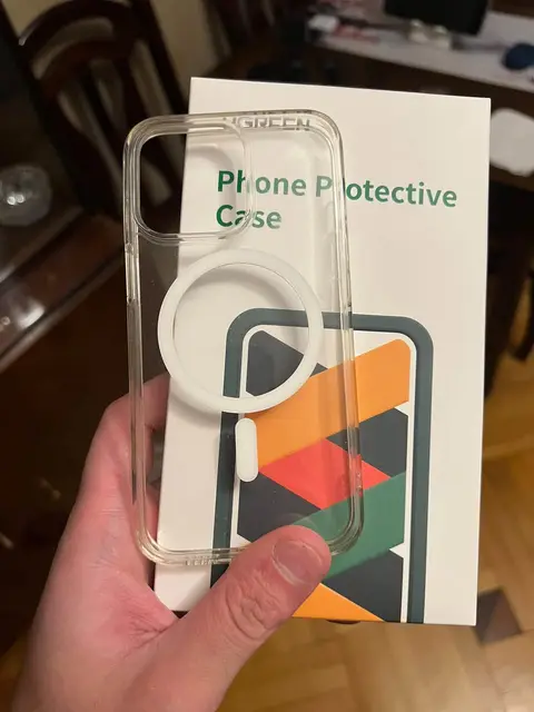 Ugreen MagSafe şəffaf kəsə iPhone 13 Pro üçün