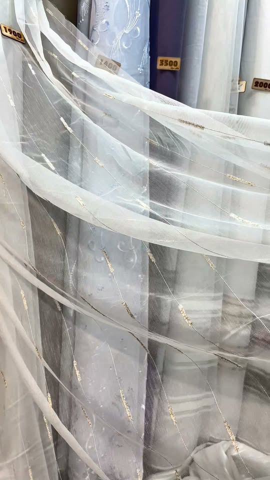 Curtains with tassels, new collection