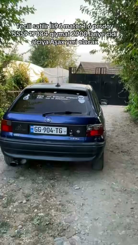 Opel Astra 1996, 1.6