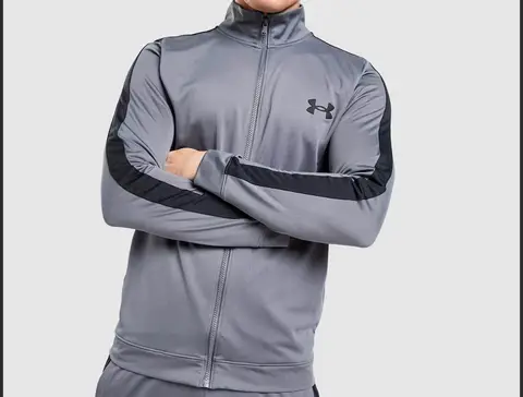 Under Armour grey zip jacket
