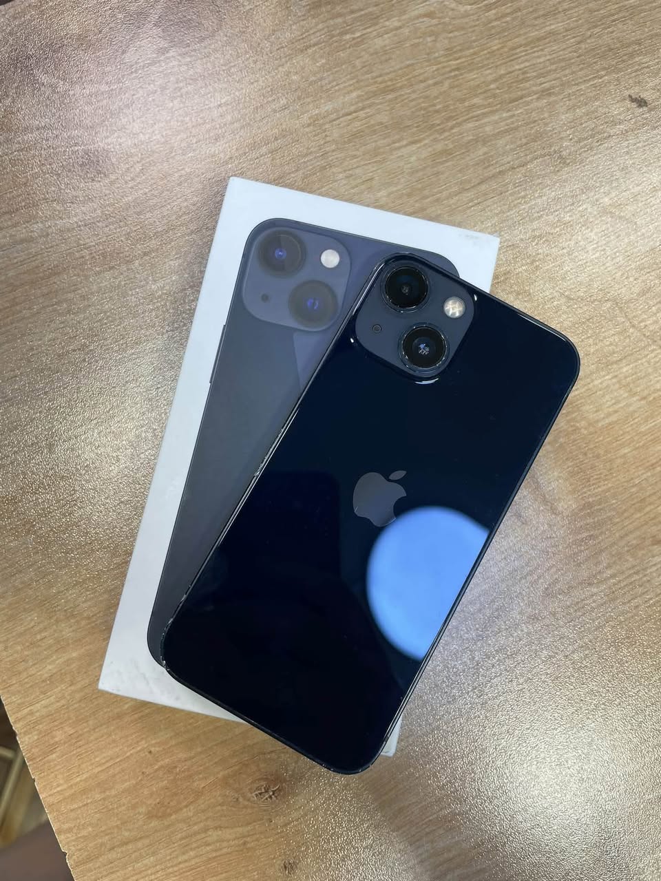 IPhone 13 Mini qızıl rəngli 128GB 78% zərbə qapalı — 70 000 մծ