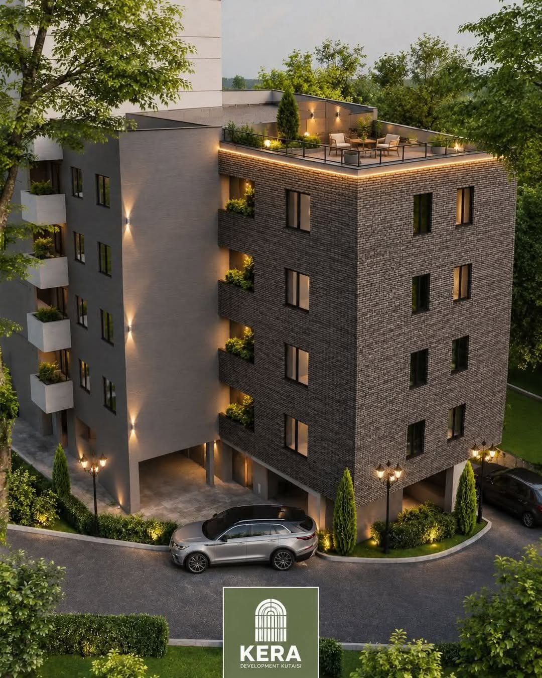 🏠 Вид с трёх сторон 🌞 Кутаиси