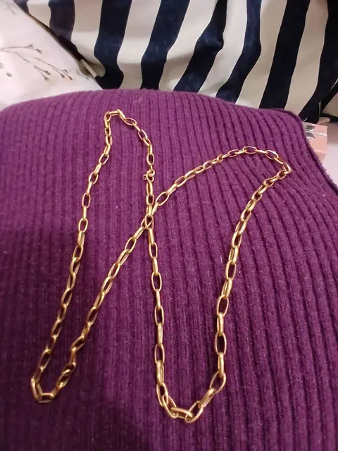 583 carat Russian cut diamond chain, 8.2 g