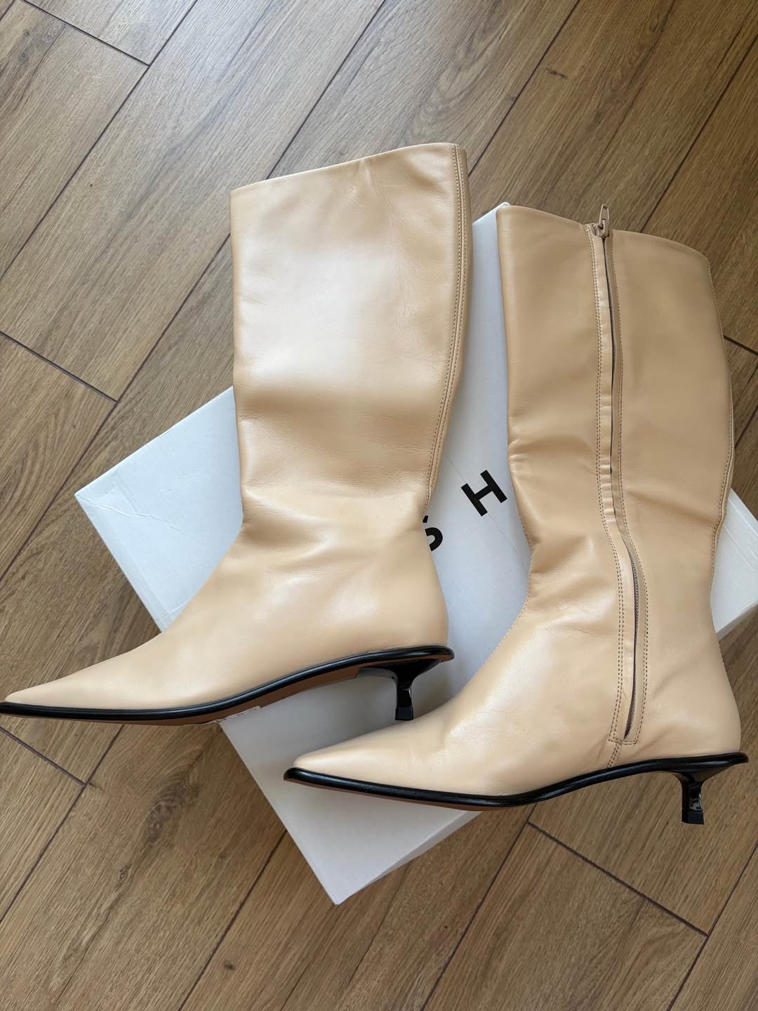 Topshop ტყავის ჩექმები, EU 38