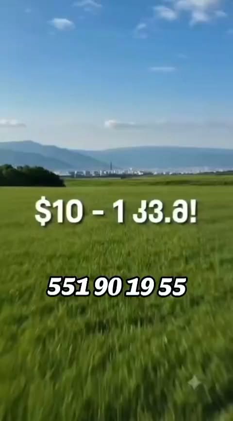 Vaziani'de 1 hektarlık arsa