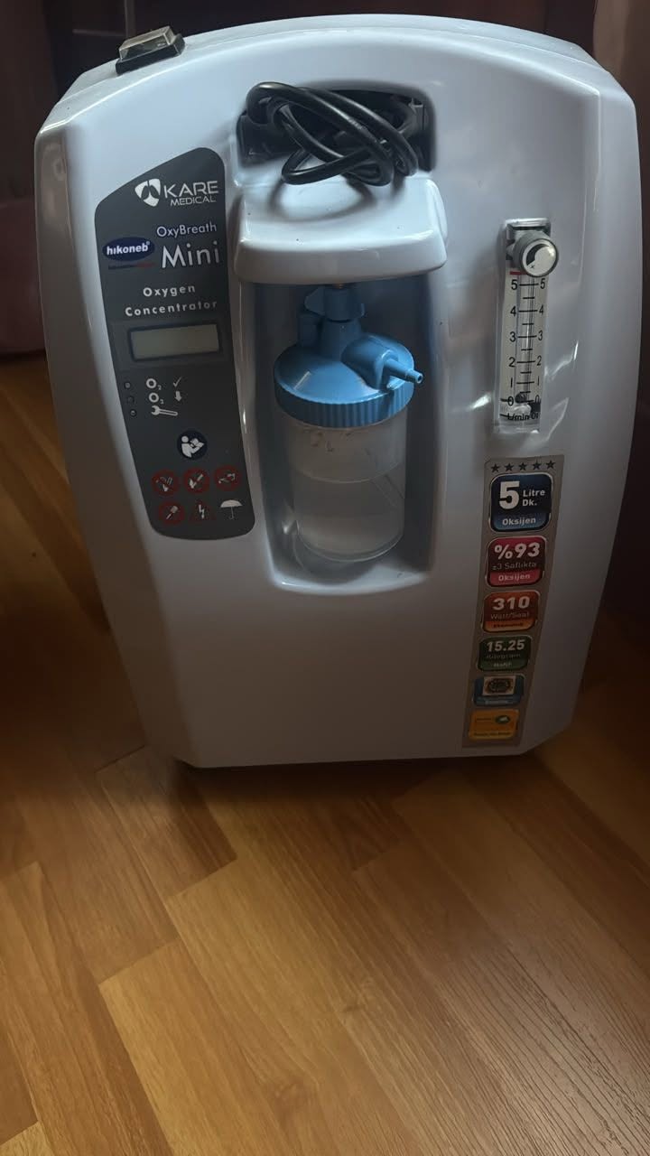 Rental of high-quality 5-liter oxygen apparatus — 10₾