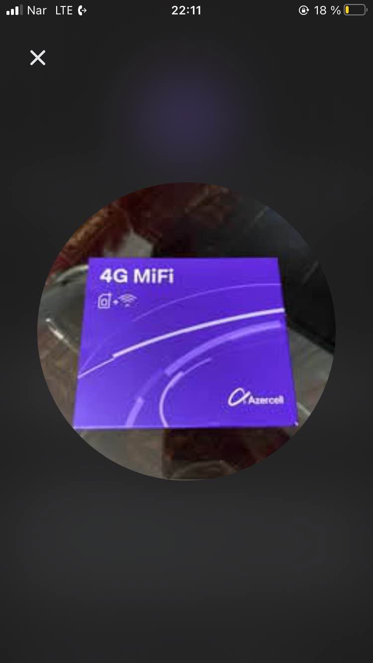 Azercell 4G MiFi modem, lightly used