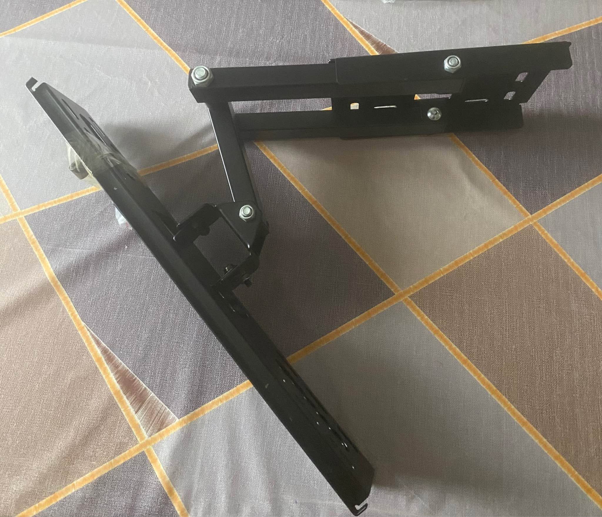 Televizor divara montaj olunabilən, qara rəngli, metal,