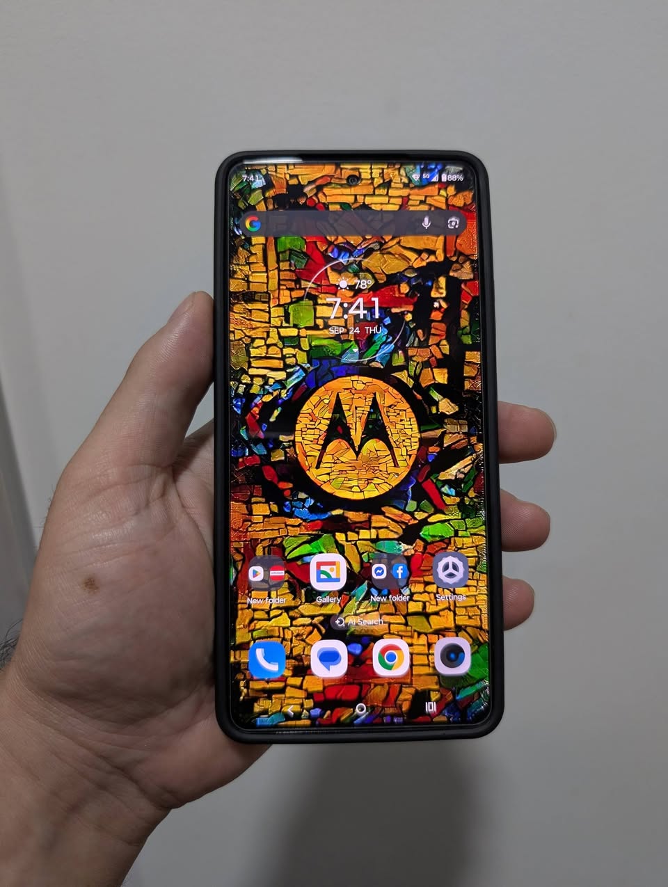 მოტოროლა G100 PRO 2025 6.7 OLE დისპლე — 670 ლარი