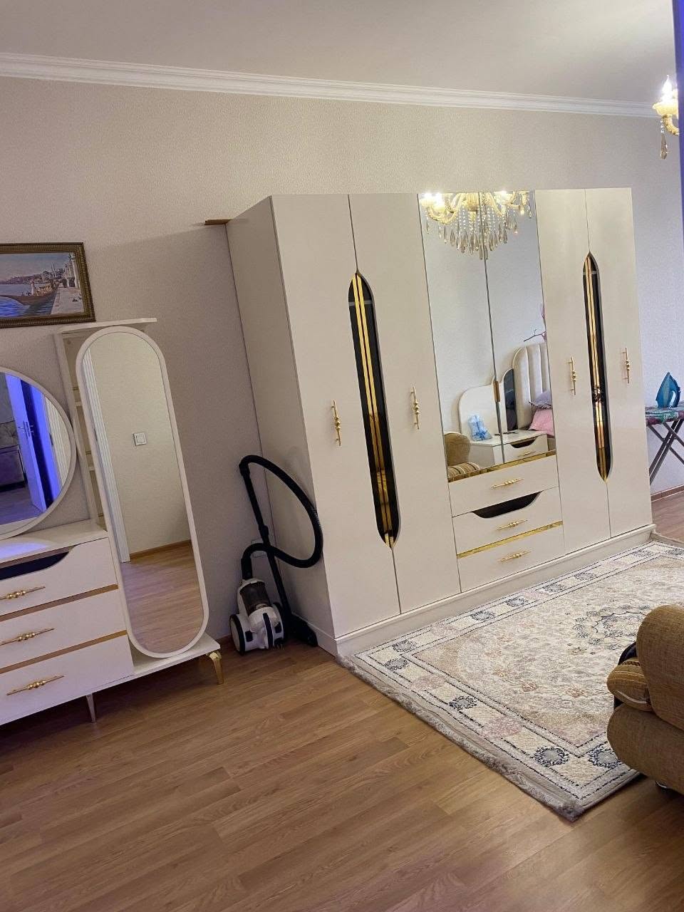 A 2-room apartment in the residential complex is for rent — 1,070₼