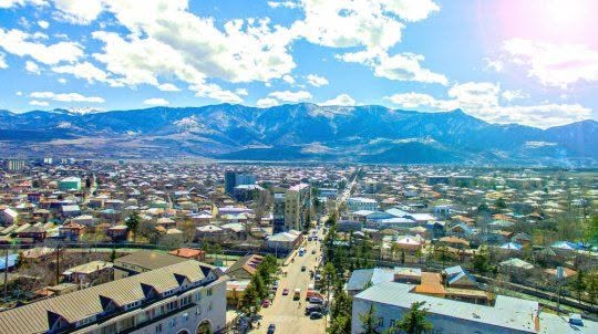 Karel, Xaşuri, Borcom, Saçxer rayonunun, Surami qəsəbəsinin, Agar, Axaldaba…