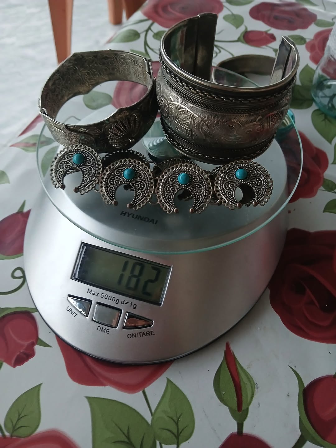 Gümüş mücevher 925, 182 gram