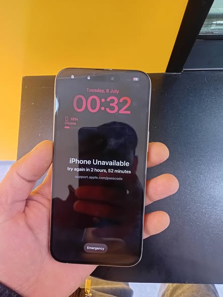 iPhone 15 Pro Max, ბატარეა 95%