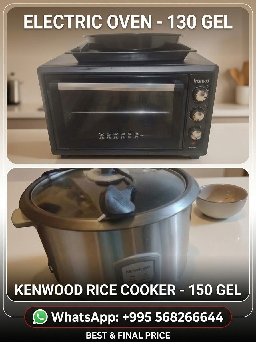 Electric stove and rice cooker, new
