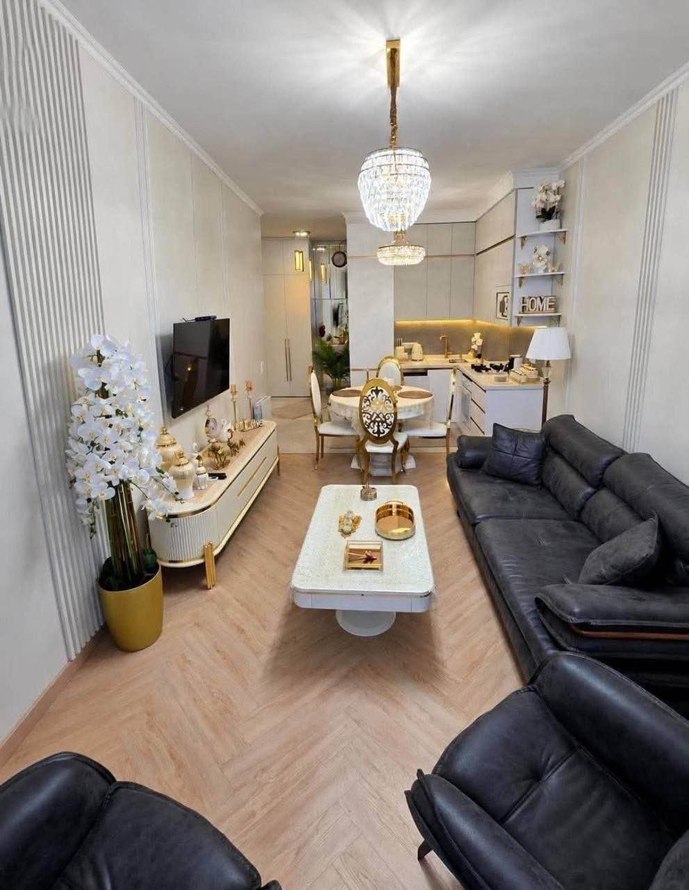 A 2-room apartment for rent in Batumi — $1,000