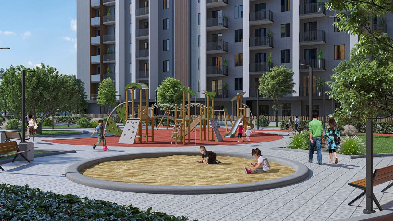 4 odalı daire satılık, Tiflis
