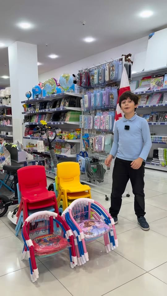 Çocuk koltukları Panda mağazasında