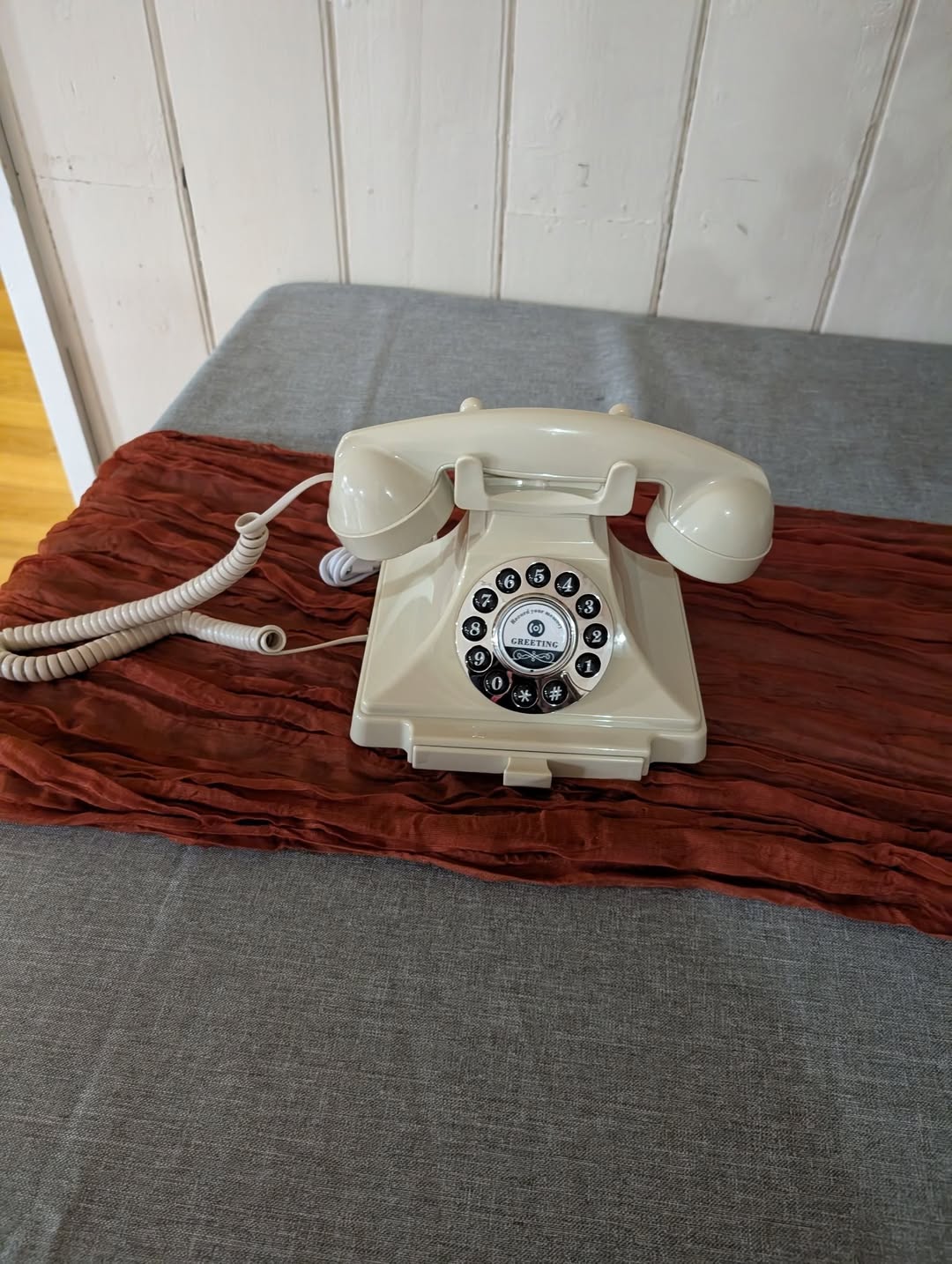 Wedding audio guest book phone. Rechargeable