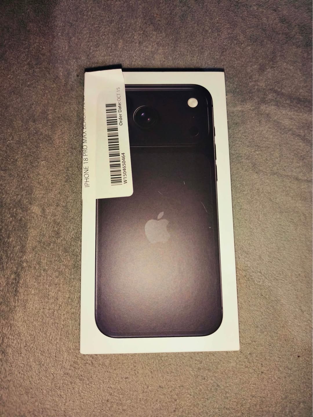 iPhone 18 Pro Max 512GB Black, sealed
