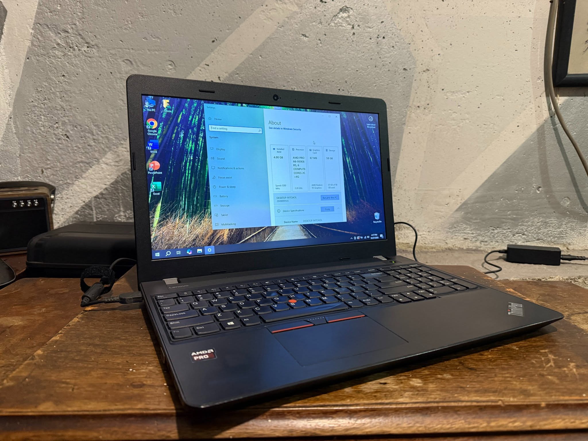 Lenovo ThinkPad E575 ლეპტოპი, 4GB RAM