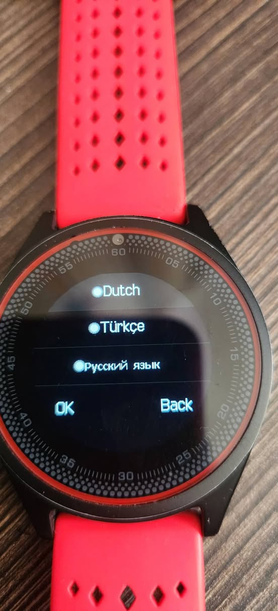 Smart watch. It has a box too. It's new. It also has Russian language