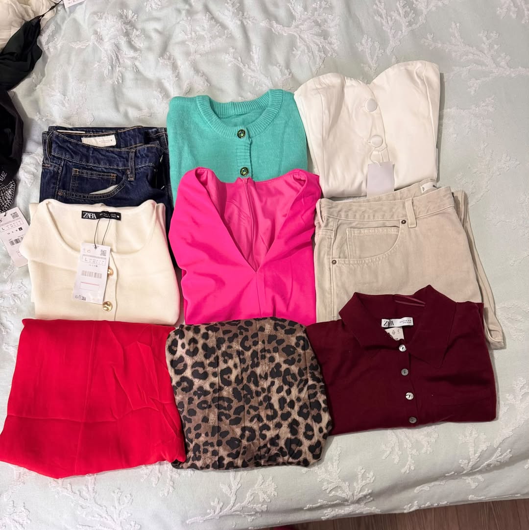 Zara, Mango, H&M ახალი ტანსაცმელი