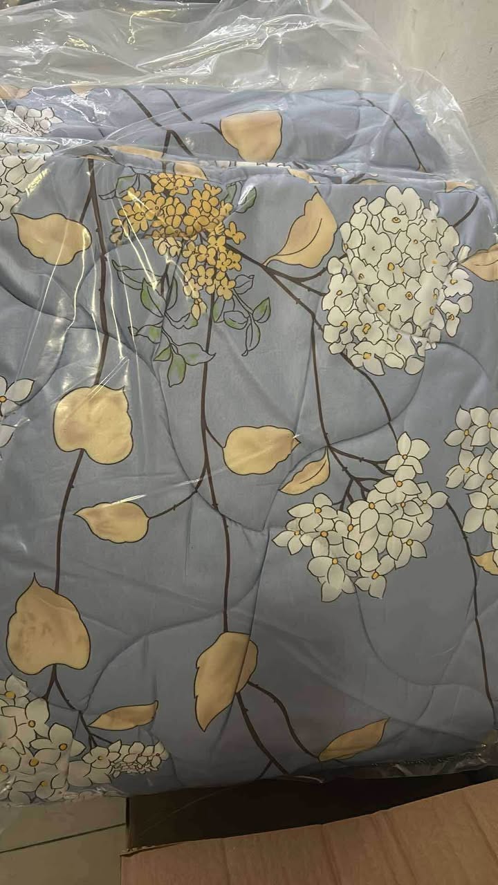 Single and double quilted blankets