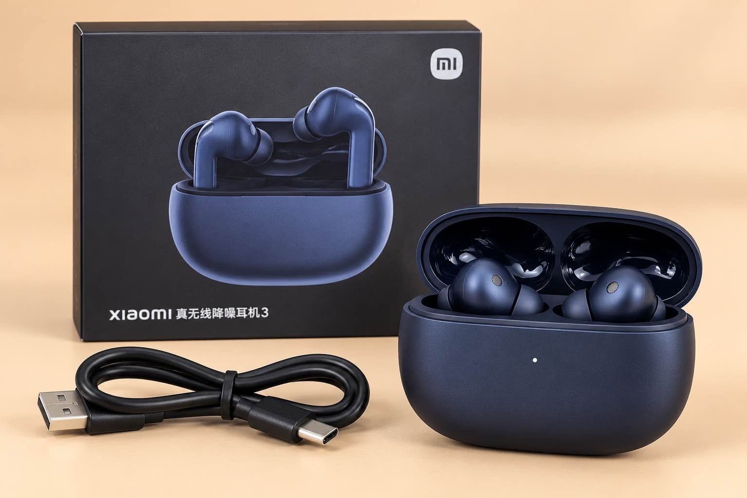 Xiaomi wireless noise-cancelling earbuds 3