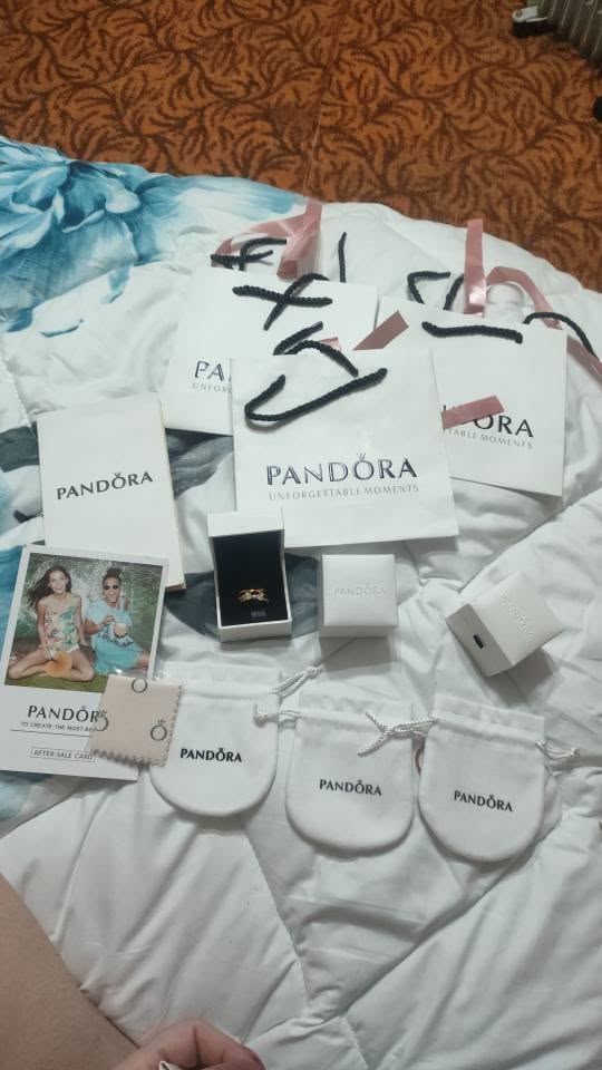 Кольцо Pandora, новое, с коробкой