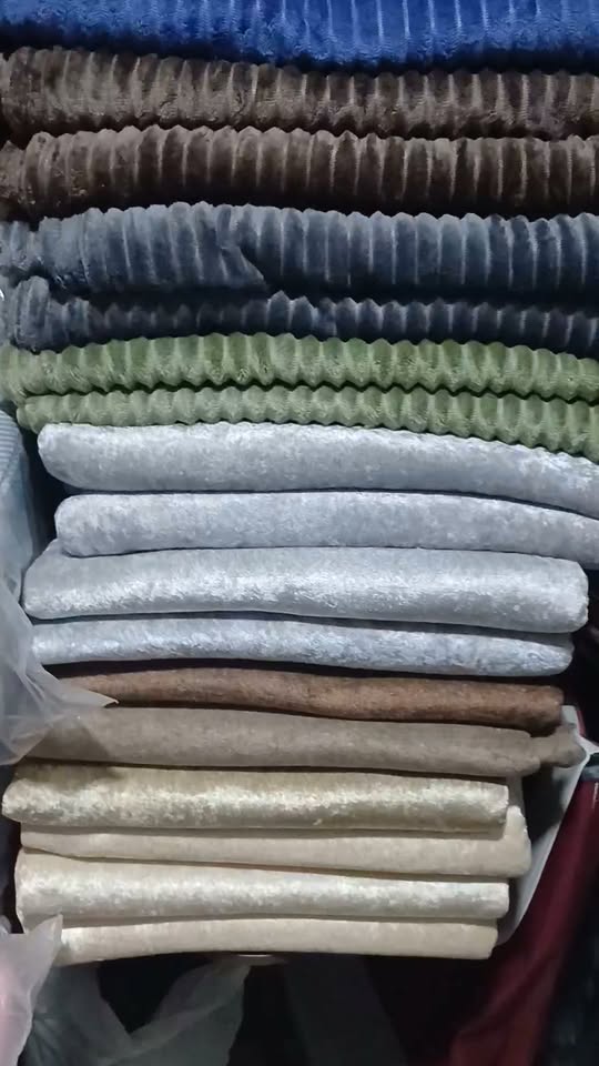 Divan kumaşı ve flanel örtüler