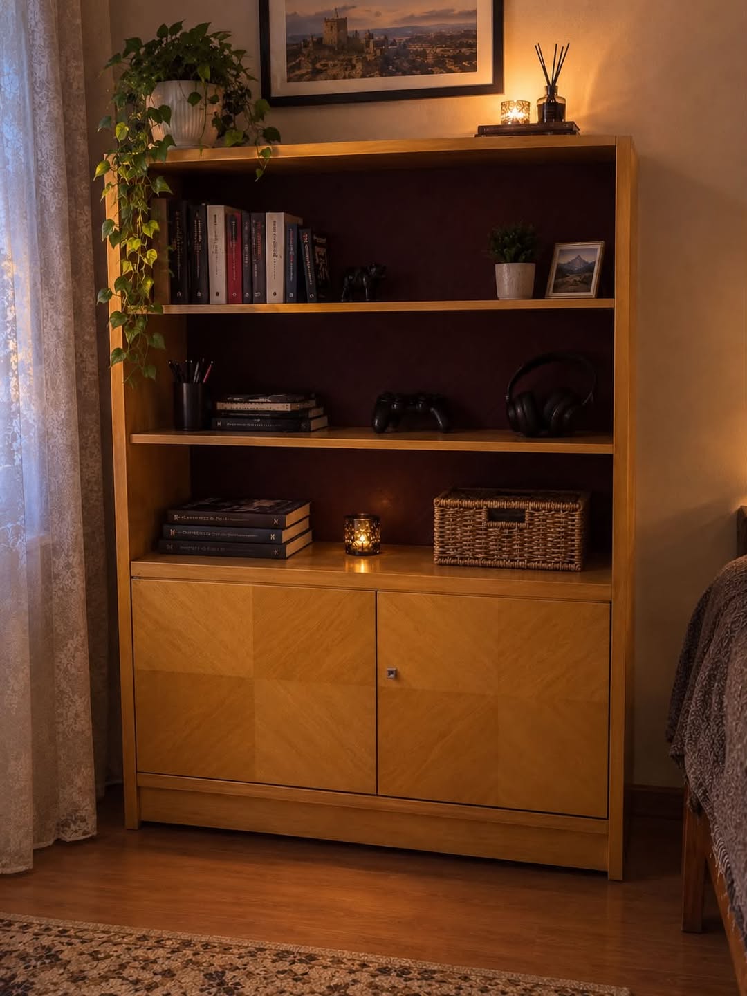 Wooden bed for sale - 99 ₾ dimensions: height