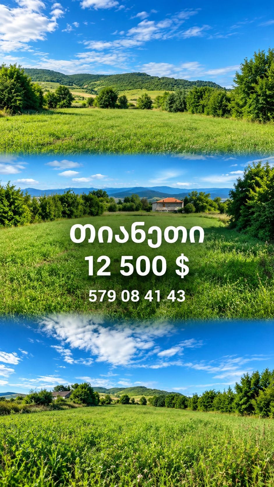 Tianet'te - Tolenc köyünde arazi satılık - 12,500$