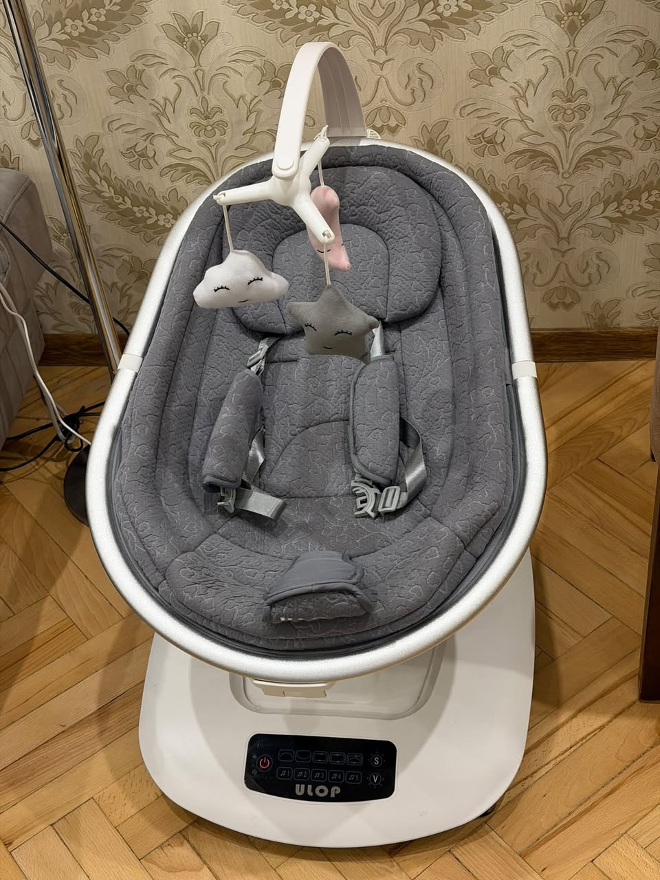 Elektrikli bebek sallayıcı, yeni, uzaktan kumanda
