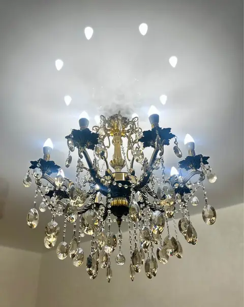 Kristal avize, 8 lambalı