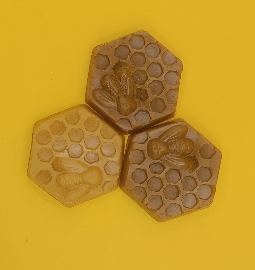 We make honey and calendula soap ❤️