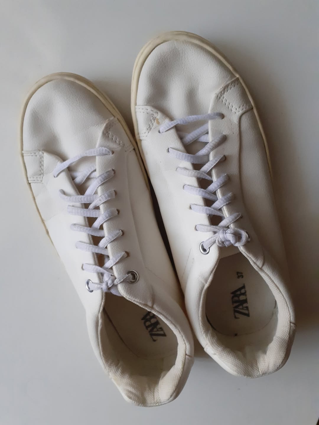 ZARA თეთრი კროსოვკები, ზომა 37