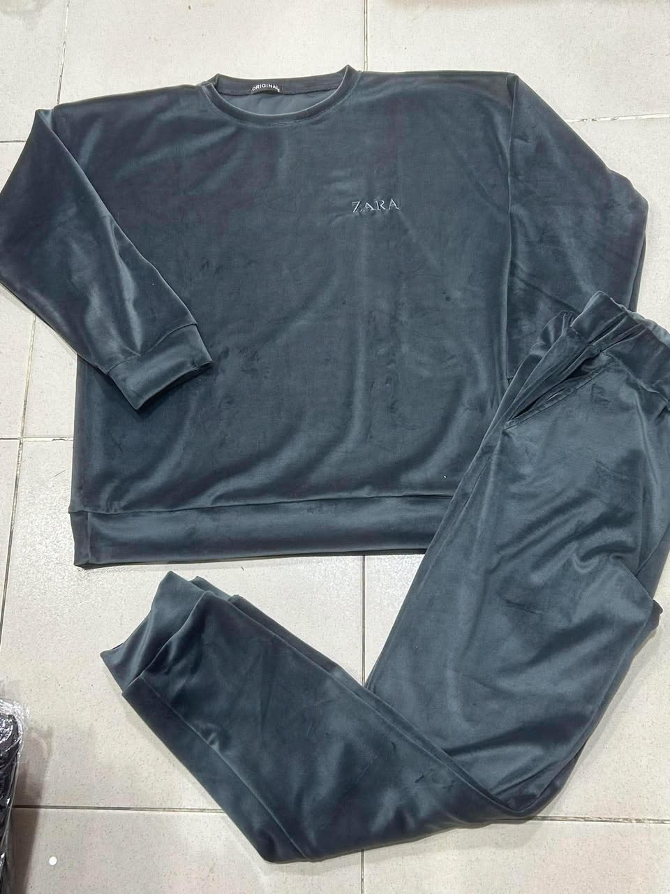 Velyur spor elbise, S–XL