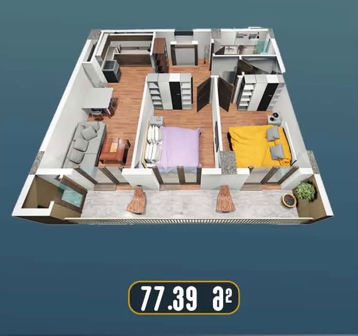 Satılık daire, Gorí - $62,000