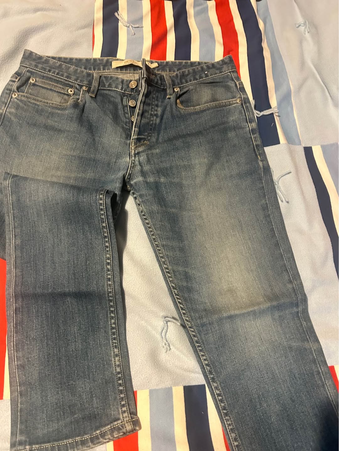 Штаны TopMan из джинса, размер 32