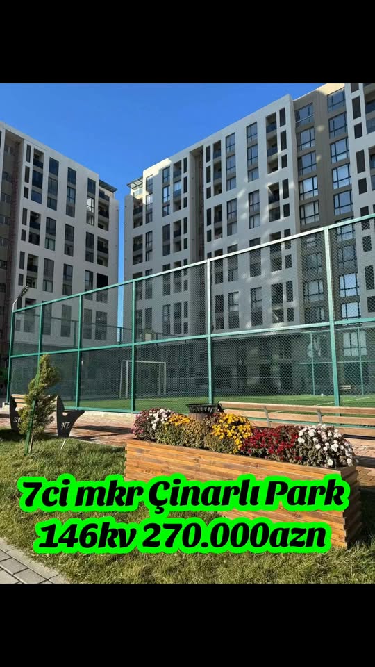 4 oda daire satılır, Bakü — 270,000 ₼