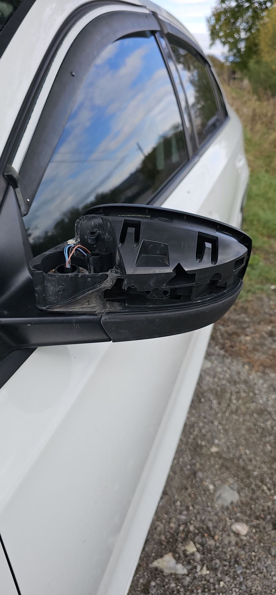 Car side mirror cover