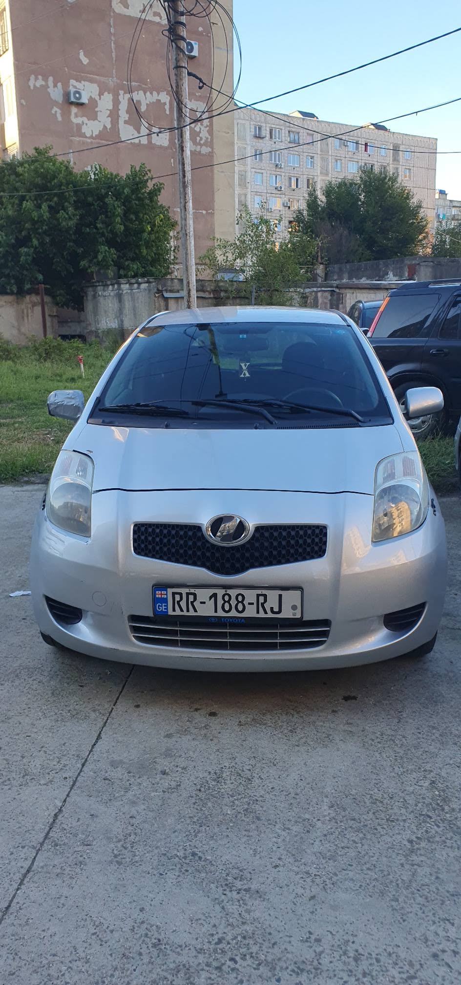 Toyota Vitz 1.3 Variator gas+petrol for sale