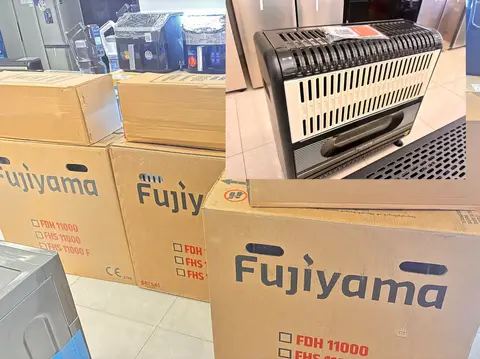 We received Fujima gas heater which is on the wall
