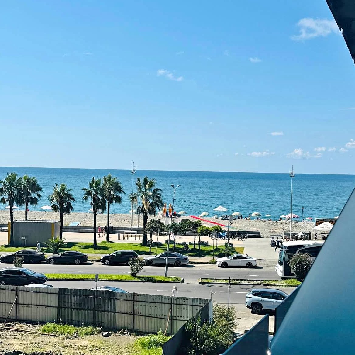 Seaside studio in Batumi, sea view