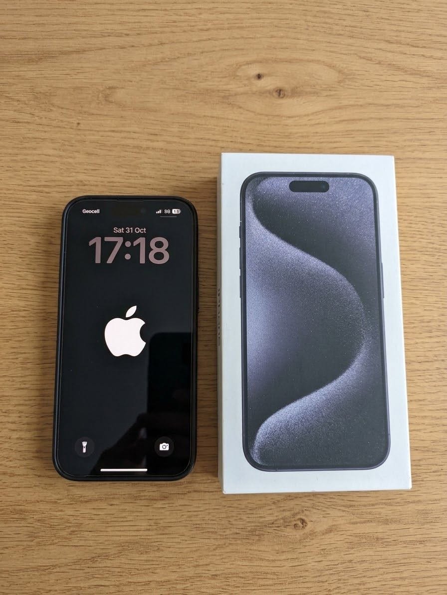 iPhone 15 Pro, մարտկոց 84%
