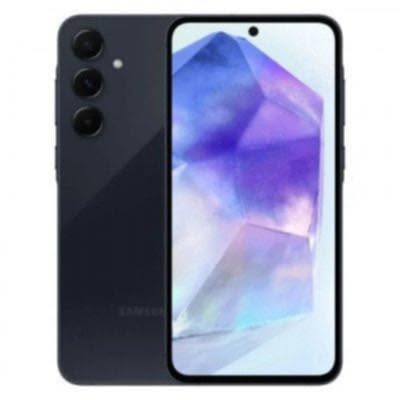 Samsung Galaxy A55 telefon, lacivert