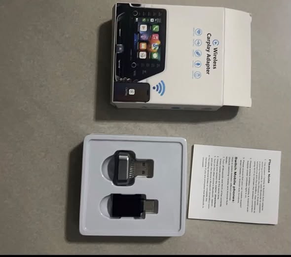 Wireless CarPlay adapter, fits 2017-2026 cars