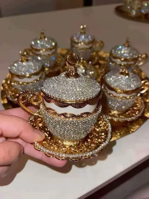 Сервиз кофе на 6 персон, турецкий