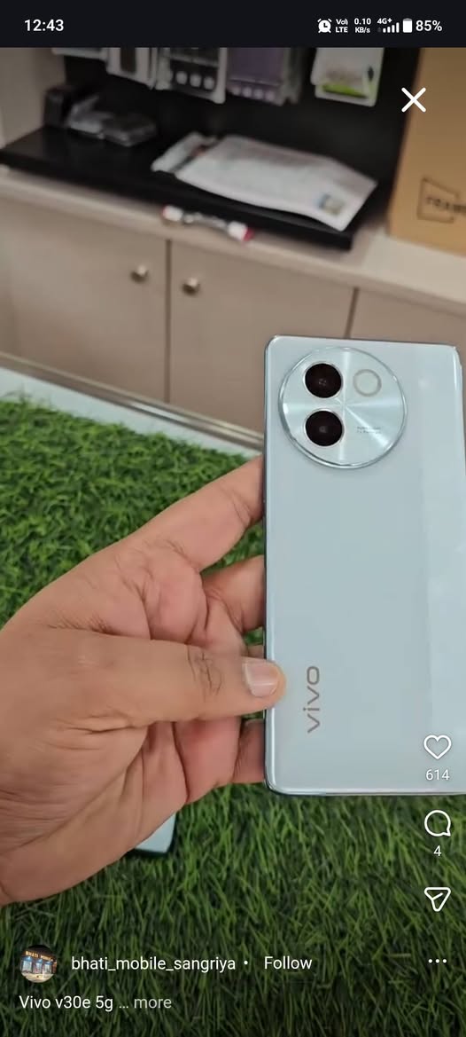Vivo 30 e იდეალურ სასაჩუქრე მდგომარეობაში